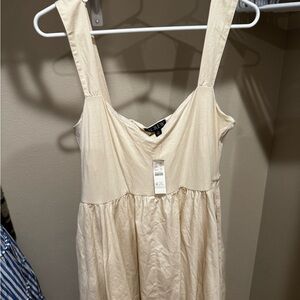 J. Crew Cream Maxi Dress